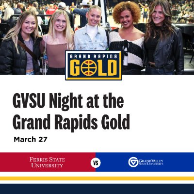 GVSU Night at the Grand Rapids Gold